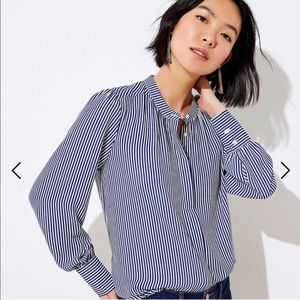 Classic stripe button down shirt